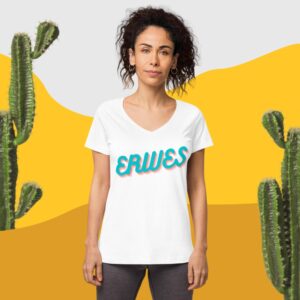 ERWES: v-neck t-shirt